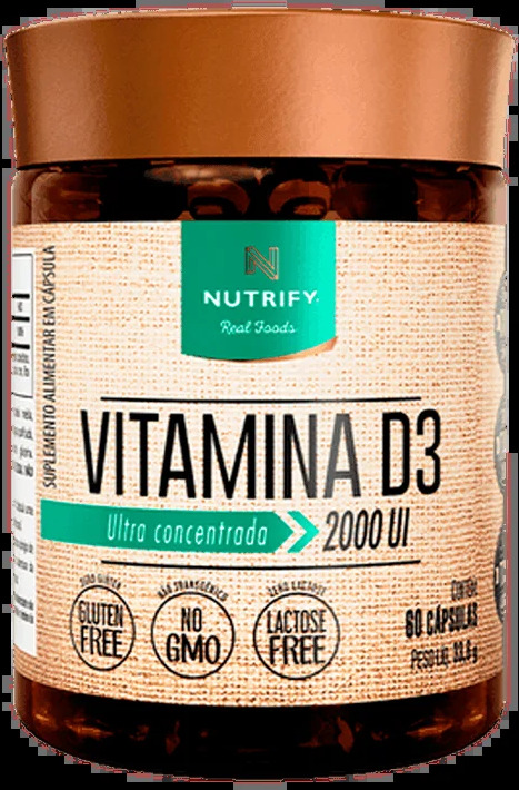 NUTRIFY VITAMINA D3 60 CAP