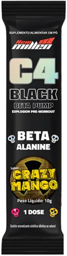 NEW MILLEN C4 BLACK EXPLOSION 10G CRAZY MANGO