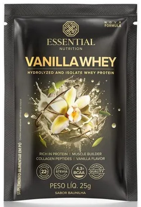 ESSENTIAL VANILLA WHEY SACHE 25G