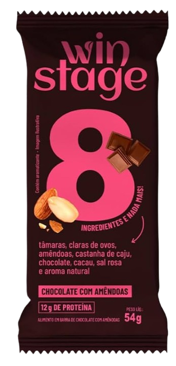 WINSTAGE BAR 54G CHOCOLATE C. AMENDOAS