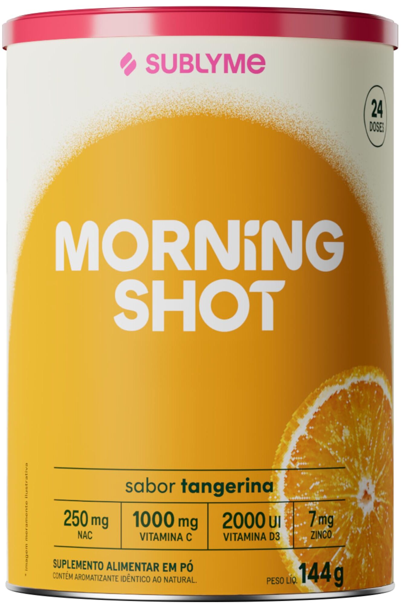 SUBLYME MORNING SHOT 144G TANGERINA