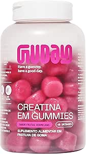 GUDAY CREATINA 60 GOMAS FRUTAS VERMELHAS