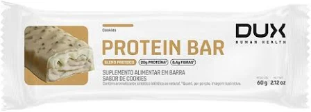DUX PROTEIN BAR 60G COOKIES