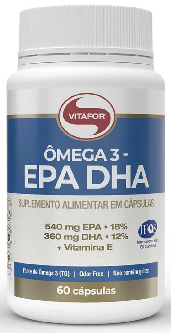 VITAFOR OMEGA 3 EPA E DHA 60 CAP 1000MG
