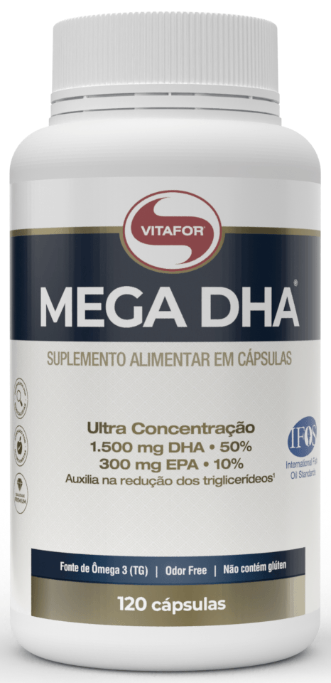 VITAFOR MEGA DHA 1000MG 120 CAP